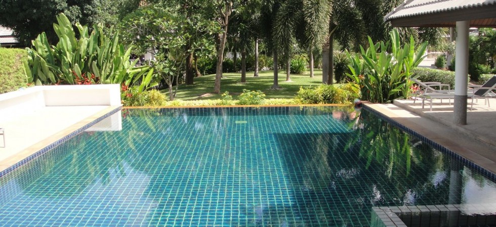 2 bedroom villa inside gated complex in Nai Harn