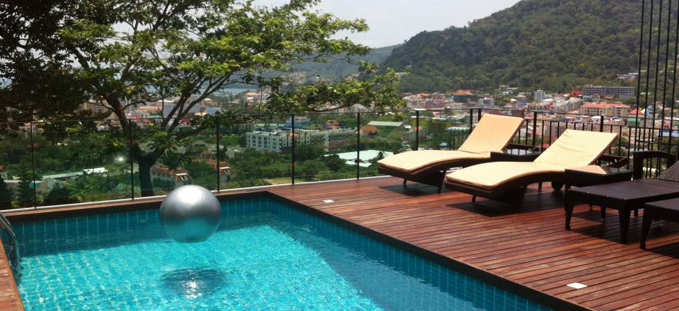 1 bedroom studio on the hill overlooking Patong