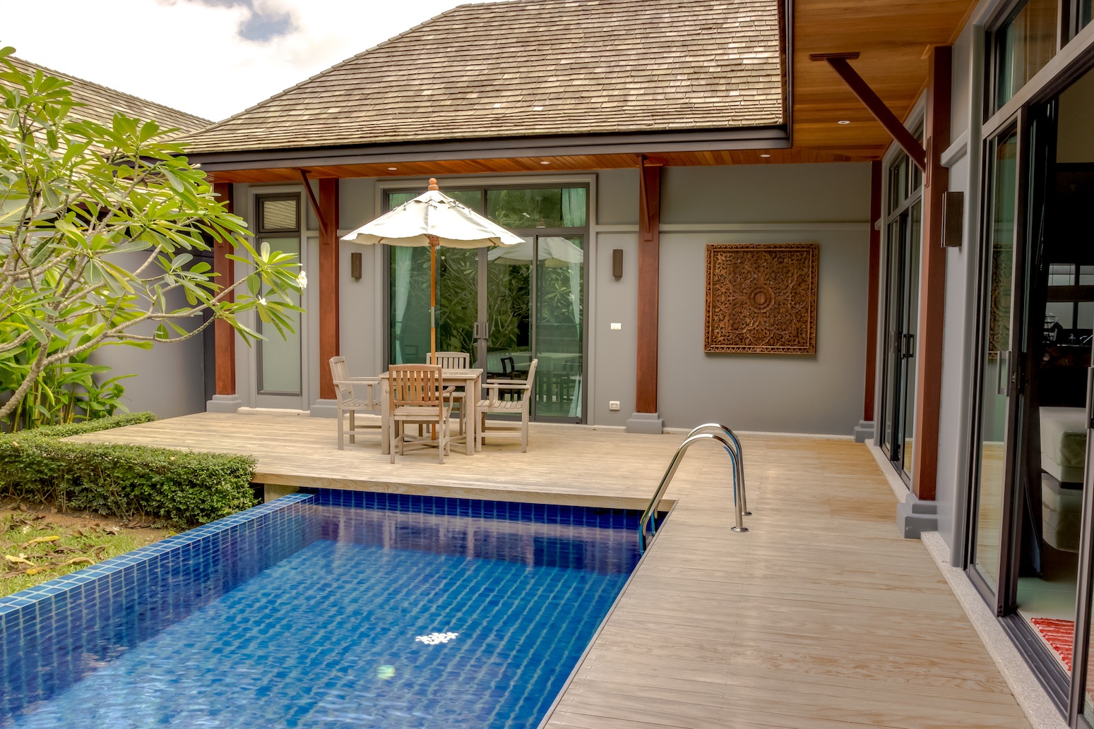 2 bedroom newly constructed stylish Nai Harn villa