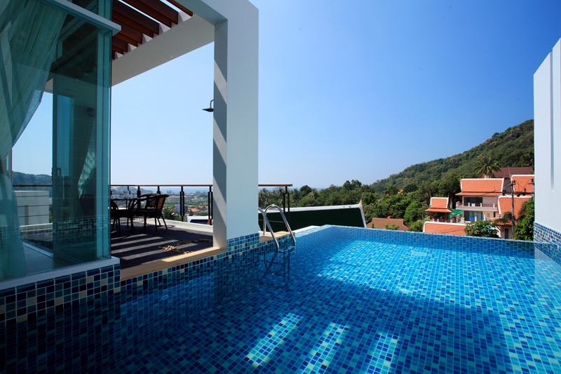 4 bedroom villa overlooking Kata beach