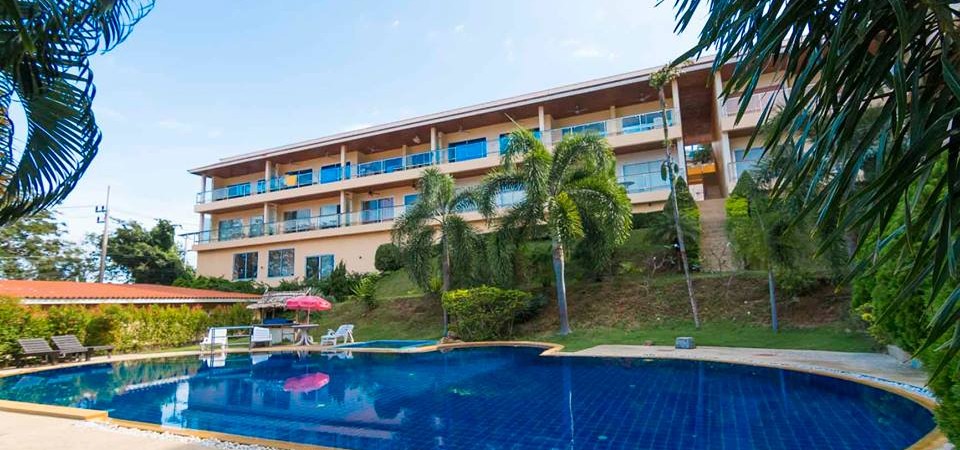 2 +1 bedroom spacious apartment in Rawai inside seaview complex