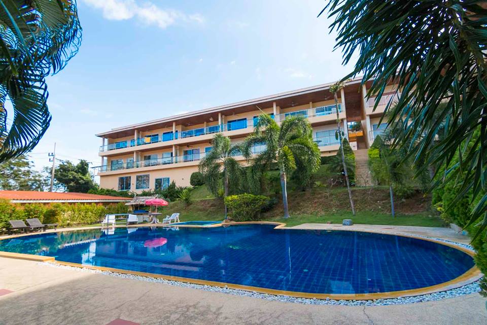 2 +1 bedroom spacious apartment in Rawai inside seaview complex