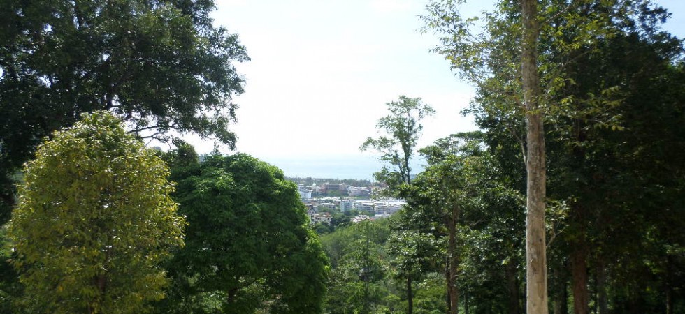 Patong – Phuket beautiful elevated Land plot with awesome Sea and Mountain views