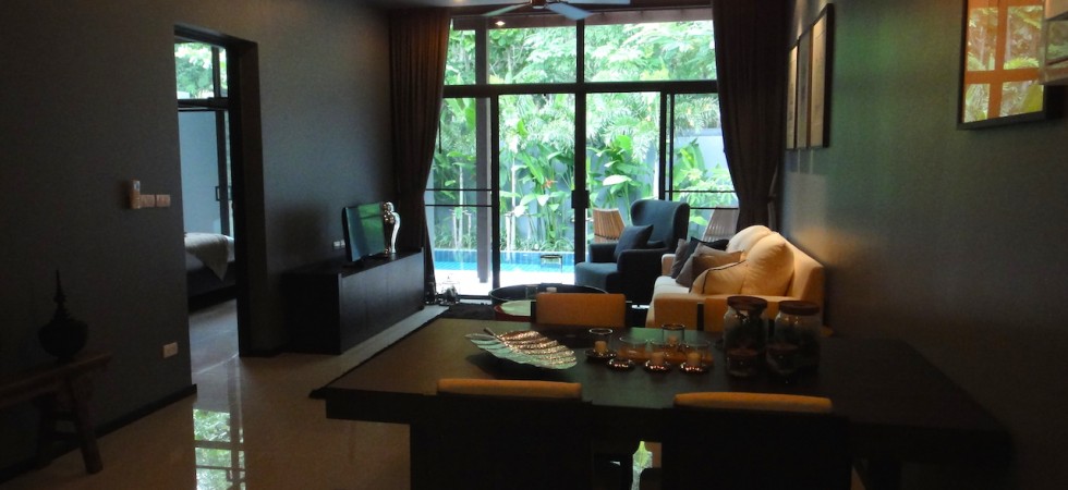 2 bedroom modern elegant new Nai Harn villa