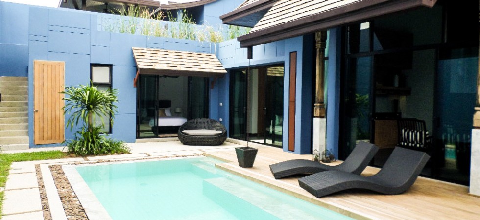 2 bedroom exclusive Sino style pool villa in gated development