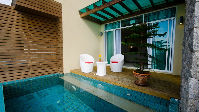 2 bedroom villa inside Karon complex