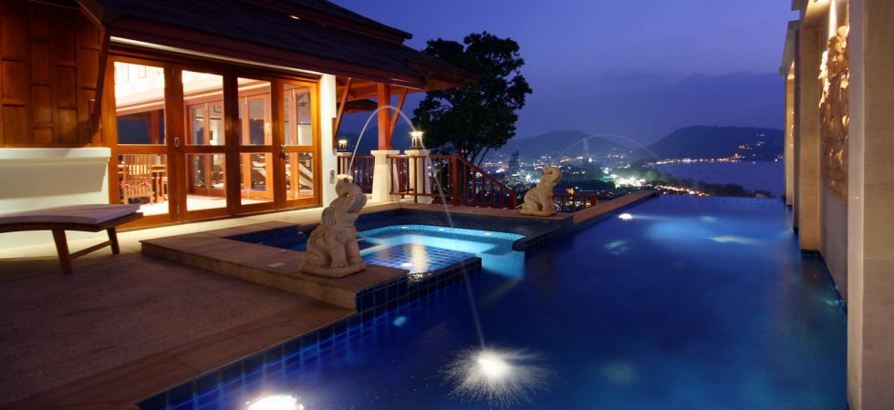 4 bedroom villa in Patong with stunning seaview