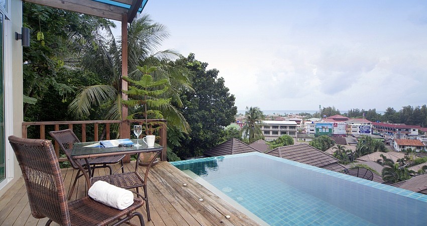 3 Bedroom villa with Karon city and Sea Views