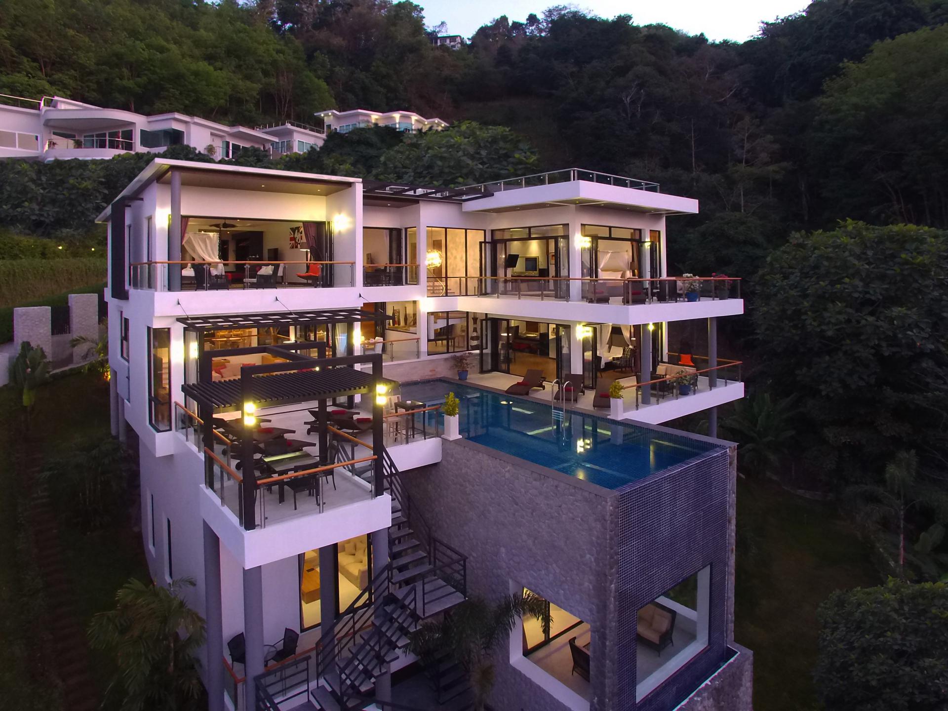 6 bedroom luxury villa overlooking Bangtao