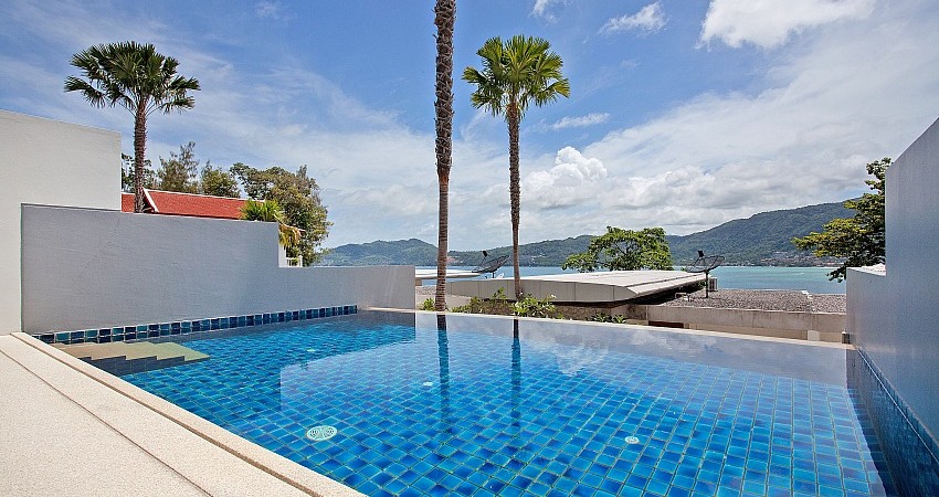 2 bedroom modern sea view villa in Patong