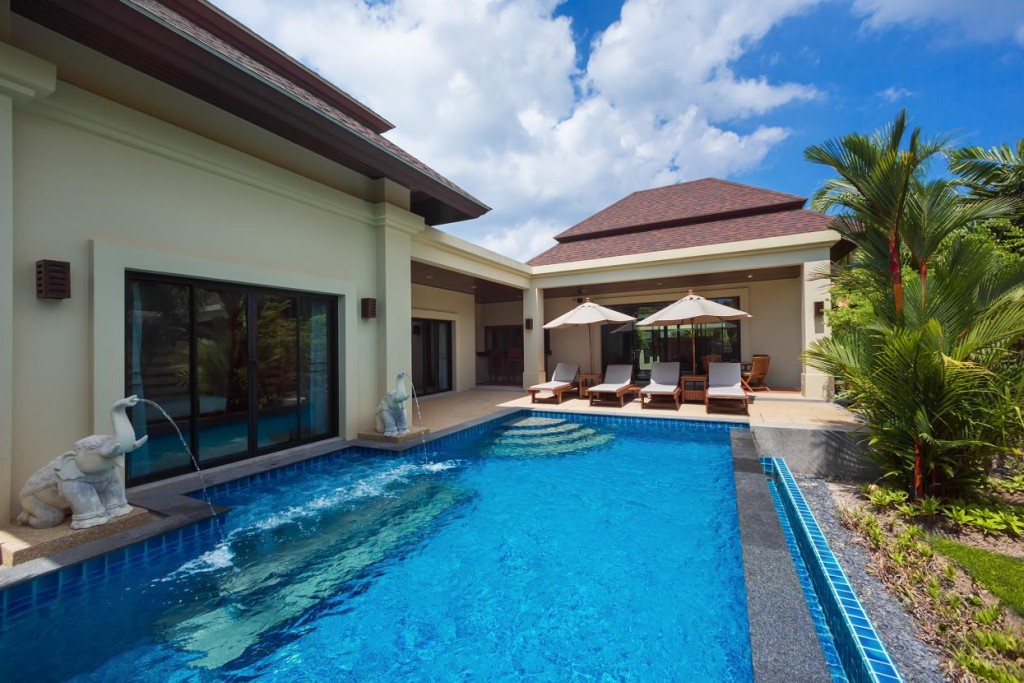 2 bedroom villa inside gated estate in Nai Harn