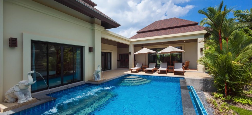 2 bedroom villa inside gated estate in Nai Harn