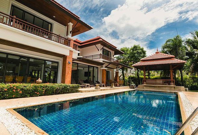 4 Bedroom pool villa overlooking Golf Course in Laguna Bangtao