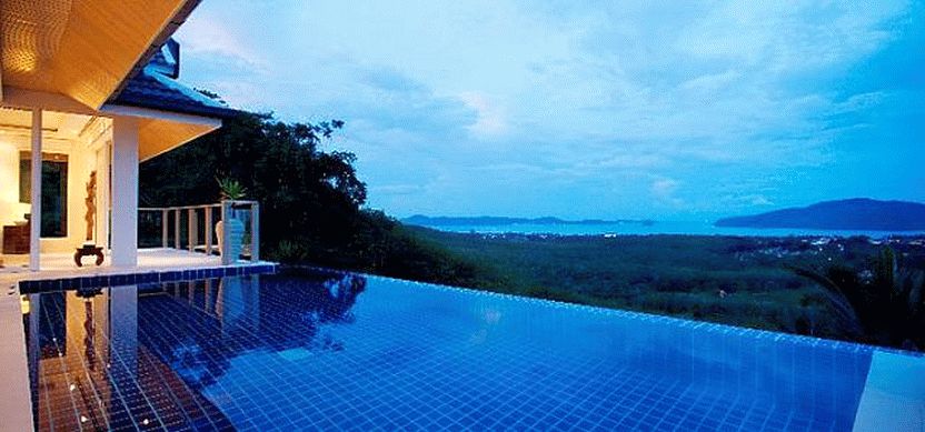 5 bedroom villa with magnificent sea views in Nai Harn