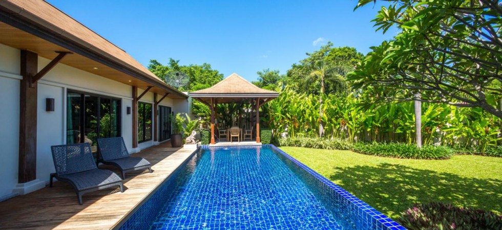 3 bedroom villa inside gated estate in Nai harn