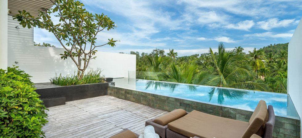 1 bedroom Penthouse with private pool in Surin beach