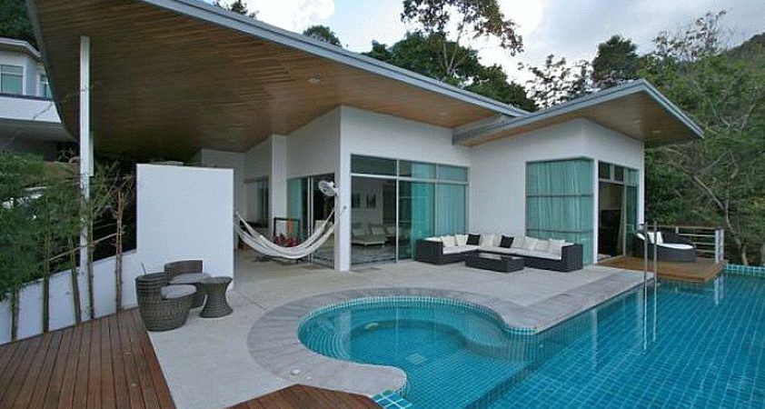 4 bedroom sea view villa in Kamala