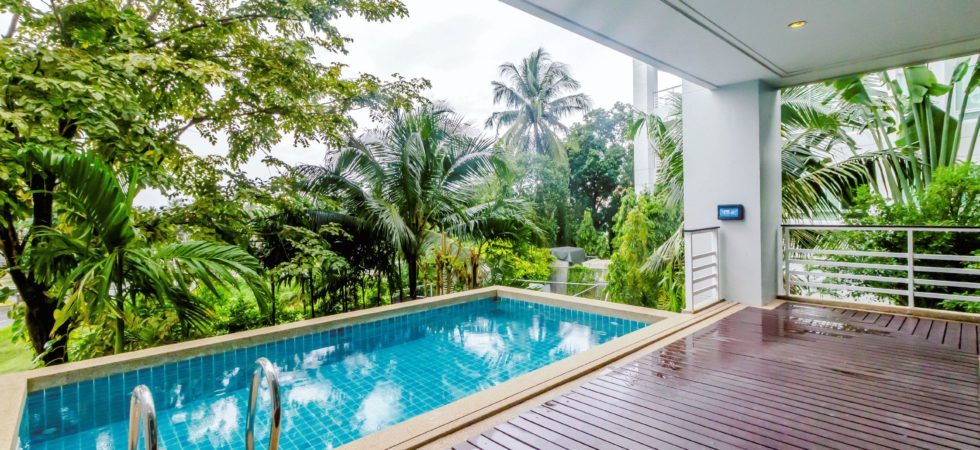 2 bedroom apartment with private pool in Karon