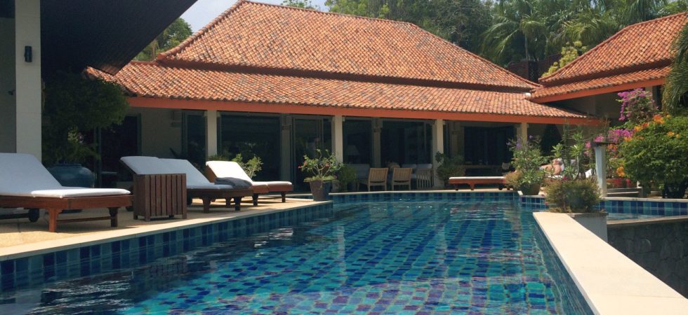 5 bedroom spacious villa overlooking Kata Noi beach