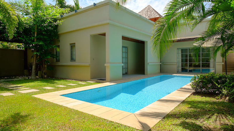 2 bedroom luxury villa in gated Bangtao area